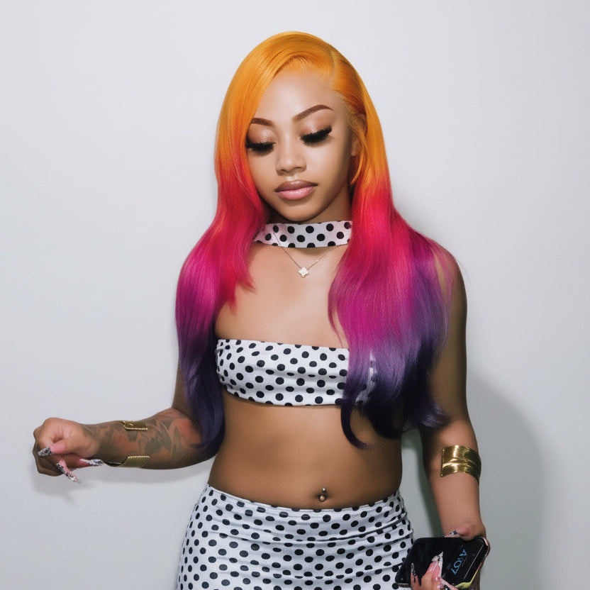 Mrs.Skittles custom wig