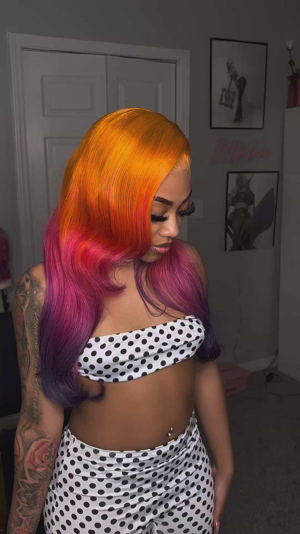 Mrs.Skittles custom wig